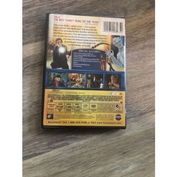 Night at the Museum 2: Battle of the Smithsonian (DVD 2009) . New- Sealed - Picture 4 of 4